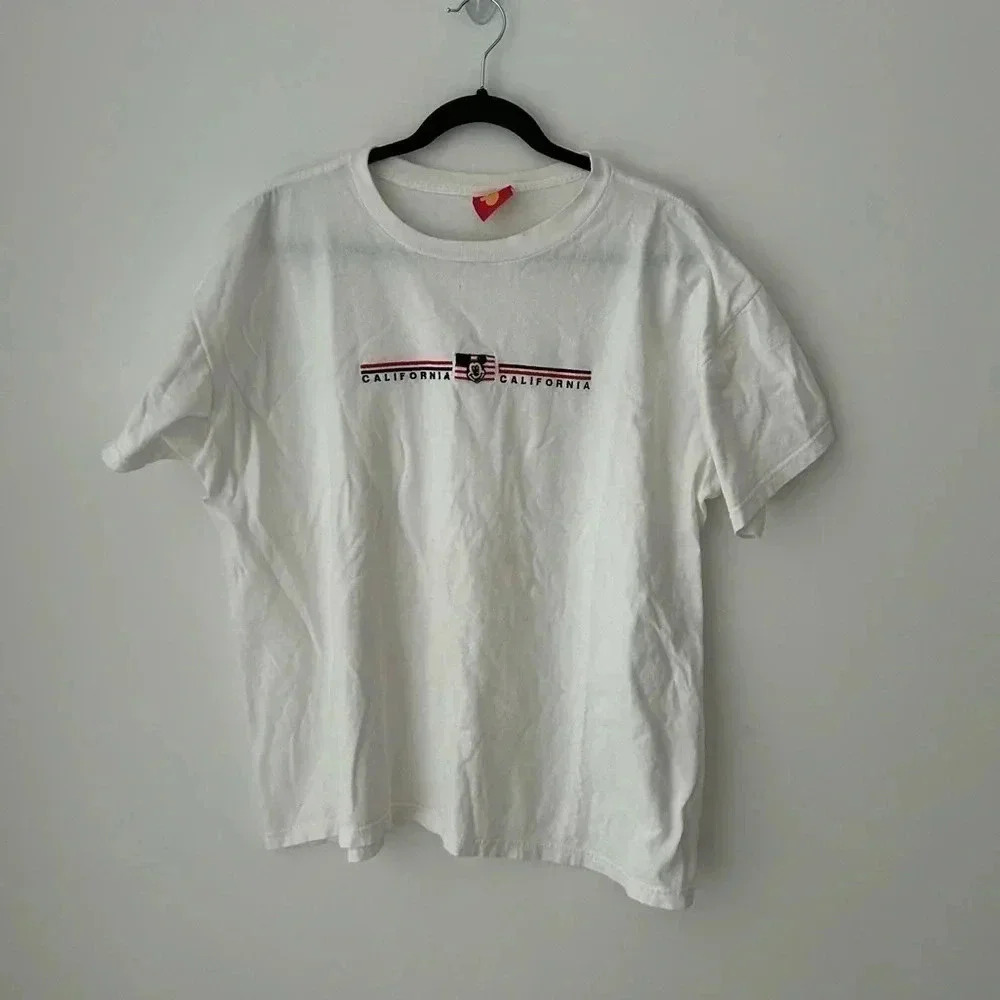 Vintage Disney California Mickey  white shirt